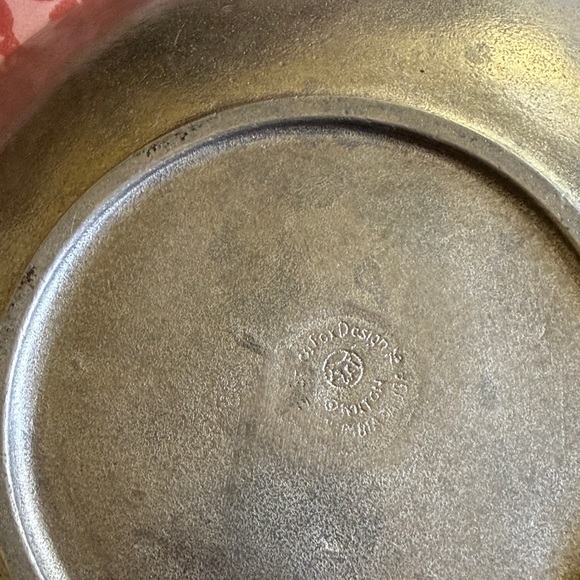 Elegant Bruce Fox Design by Wilton Silver Decorative Bowl